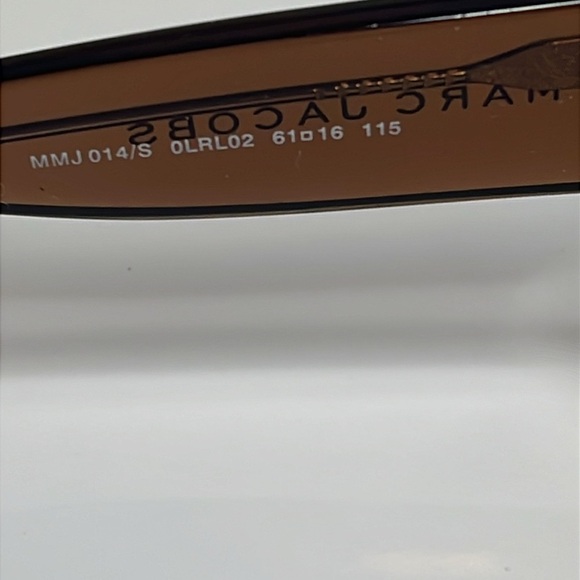 Marc Jacobs Brown Gradient Sunglasses - Picture 2 of 7